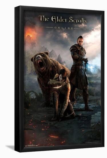 The Elder Scrolls: Online - Key Art-Trends International-Framed Poster