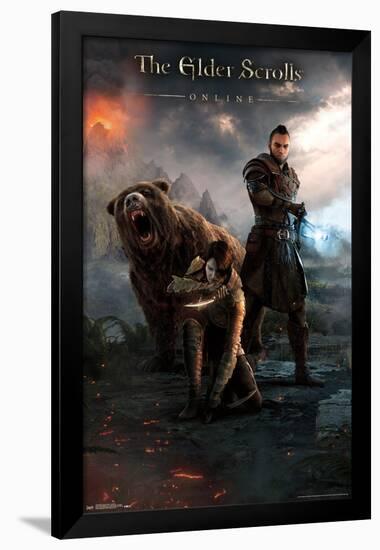 The Elder Scrolls: Online - Key Art-Trends International-Framed Poster