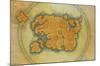 The Elder Scrolls: Online - Map-Trends International-Mounted Poster