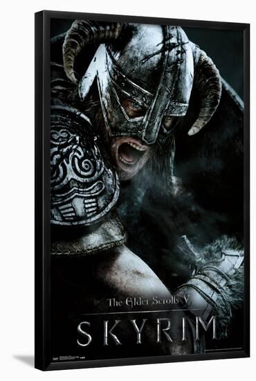 The Elder Scrolls V: Skyrim - Aerial-Trends International-Framed Poster