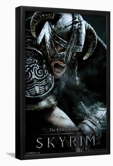 The Elder Scrolls V: Skyrim - Aerial-Trends International-Framed Poster