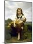 The Elder Sister (La Soeur Aîné), 1869-William-Adolphe Bouguereau-Mounted Giclee Print