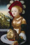 Salome with the Head of John the Baptist-Lucas Cranach, the Elder (Studio of)-Framed Giclee Print