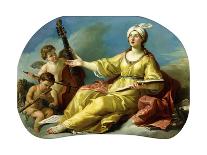 A Personification of Music, Singing with Putti Playing a Viol and a Flute, 1758-Joseph-marie, The Elder Vien-Giclee Print