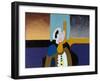 The Elderly Physicist Does Not Understand the World Any Longer, 2008-Jan Groneberg-Framed Giclee Print