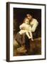 The Eldest Sister, 1886-William Adolphe Bouguereau-Framed Giclee Print