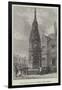 The Eleanor Cross at Waltham Cross, Herts-null-Framed Giclee Print