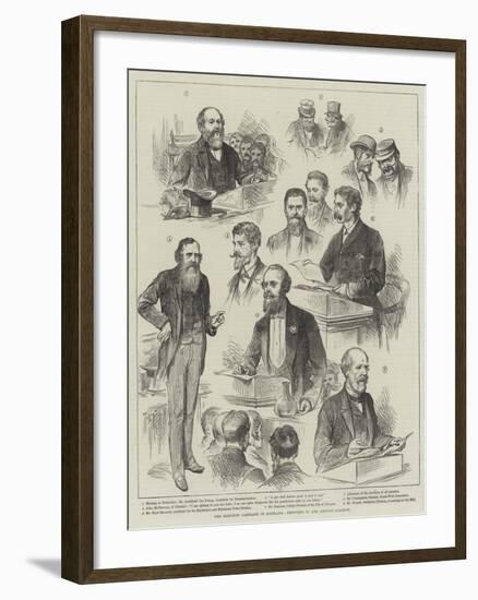 The Election Campaign in Scotland-null-Framed Giclee Print