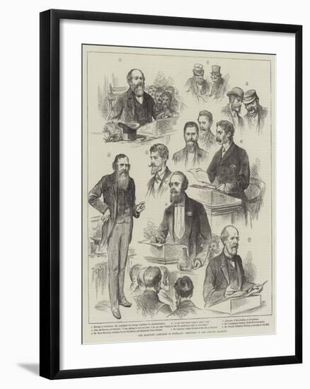 The Election Campaign in Scotland-null-Framed Giclee Print