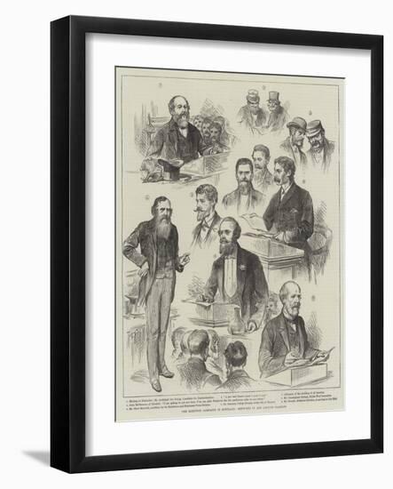 The Election Campaign in Scotland-null-Framed Giclee Print