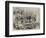 The Election Campaign, Mr Gladstone at the Albert Hall, Edinburgh-null-Framed Premium Giclee Print