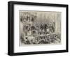 The Election Campaign, Mr Gladstone at the Albert Hall, Edinburgh-null-Framed Premium Giclee Print