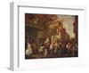 'The Election: Canvassing for Votes', 1754-1755, (c1915)-William Hogarth-Framed Giclee Print