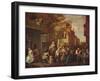 'The Election: Canvassing for Votes', 1754-1755, (c1915)-William Hogarth-Framed Giclee Print