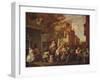 'The Election: Canvassing for Votes', 1754-1755, (c1915)-William Hogarth-Framed Giclee Print