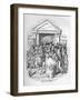 The Election for Beadle, C1900-George Cruikshank-Framed Giclee Print