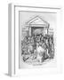The Election for Beadle, C1900-George Cruikshank-Framed Giclee Print
