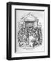 The Election for Beadle, C1900-George Cruikshank-Framed Giclee Print