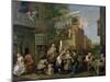 The Election II: Canvassing for Votes, 1754-55-William Hogarth-Mounted Giclee Print