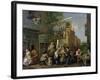 The Election II: Canvassing for Votes, 1754-55-William Hogarth-Framed Giclee Print