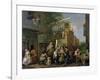 The Election II: Canvassing for Votes, 1754-55-William Hogarth-Framed Giclee Print