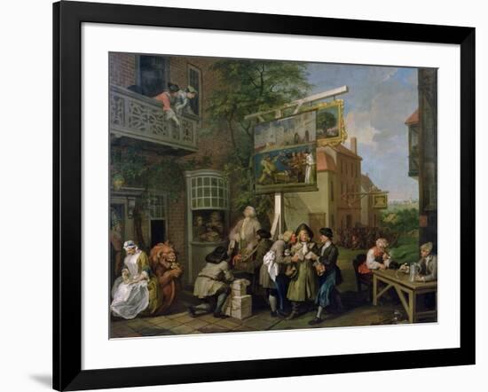 The Election II: Canvassing for Votes, 1754-55-William Hogarth-Framed Giclee Print