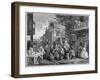 The Election Ii: Canvassing for Votes, Engraved by Charles Grignion-William Hogarth-Framed Giclee Print