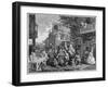 The Election Ii: Canvassing for Votes, Engraved by Charles Grignion-William Hogarth-Framed Giclee Print