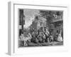 The Election Ii: Canvassing for Votes, Engraved by Charles Grignion-William Hogarth-Framed Giclee Print