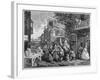 The Election Ii: Canvassing for Votes, Engraved by Charles Grignion-William Hogarth-Framed Giclee Print