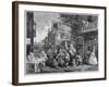 The Election Ii: Canvassing for Votes, Engraved by Charles Grignion-William Hogarth-Framed Giclee Print