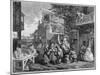 The Election Ii: Canvassing for Votes, Engraved by Charles Grignion-William Hogarth-Mounted Giclee Print
