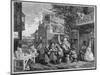 The Election Ii: Canvassing for Votes, Engraved by Charles Grignion-William Hogarth-Mounted Giclee Print