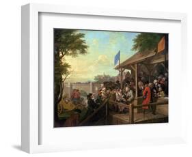 The Election III the Polling, 1754-55-William Hogarth-Framed Giclee Print