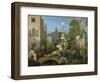 The Election IV Chairing the Member, 1754-55-William Hogarth-Framed Giclee Print