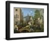 The Election IV Chairing the Member, 1754-55-William Hogarth-Framed Giclee Print