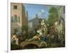 The Election IV Chairing the Member, 1754-55-William Hogarth-Framed Giclee Print