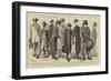 The Election of Dean Stanley as Select Preacher at Oxford, Members of Convocation Going to Vote-Sydney Prior Hall-Framed Giclee Print