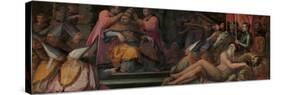 The Election of Giovanni De' Medici to Papacy, 1555-1562-Giorgio Vasari-Stretched Canvas