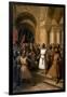 The Election of Godfrey of Bouillon as the King of Jerusalem on July 23, 1099-Federico de Madrazo y Kuntz-Framed Giclee Print