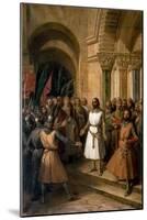 The Election of Godfrey of Bouillon as the King of Jerusalem on July 23, 1099-Federico de Madrazo y Kuntz-Mounted Giclee Print