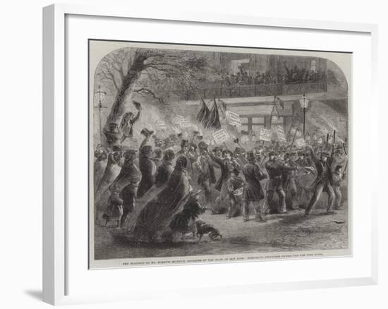 The Election of Mr Horatio Seymour-null-Framed Giclee Print