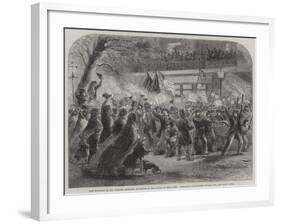 The Election of Mr Horatio Seymour-null-Framed Giclee Print