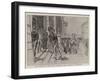 The Election of the French President, Early Arrivals at Versailles-null-Framed Giclee Print