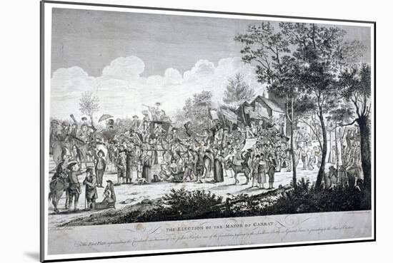 The Election of the Mayor of Garrat, 1782-A Bannerman-Mounted Giclee Print