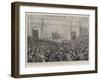 The Election of the New President, M Chauveau Announcing the Result in the Palace at Versailles-Joseph Nash-Framed Giclee Print