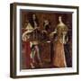 The Elector Ferdinand Maria and His Wife Henriette Adelaide. Mid-17th Century-Sebastiano Bombelli-Framed Giclee Print