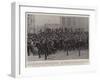 The Electoral Reform Riots in Brussels, Gendarmes Charging the Mob in the Place De Louvain-Joseph Nash-Framed Giclee Print