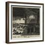 The Electric Light on the Battlefield, an Ambulance Drill in the Austrian Army at Vienna-null-Framed Giclee Print