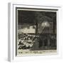 The Electric Light on the Battlefield, an Ambulance Drill in the Austrian Army at Vienna-null-Framed Giclee Print